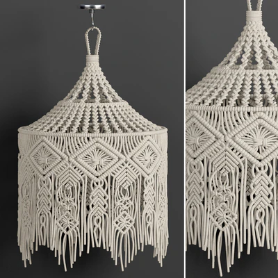 macrame chandelier 07 — Ver 1