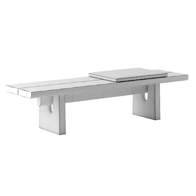 Nara Bench by Poliform — Ver 2