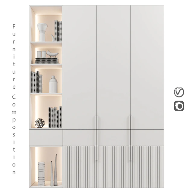 Furniture Composition | 210 | Шкаф — Скачать