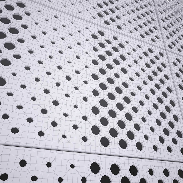 perforated metal panel N23 — Descargar