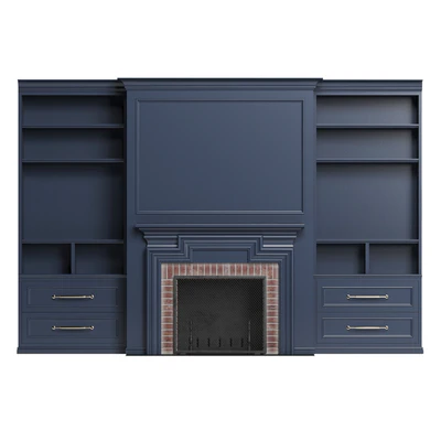 Classic fireplace — download