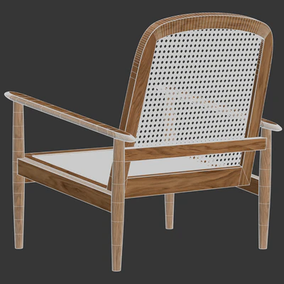 Zara Home - The teak and rattan armchair — Ver 4