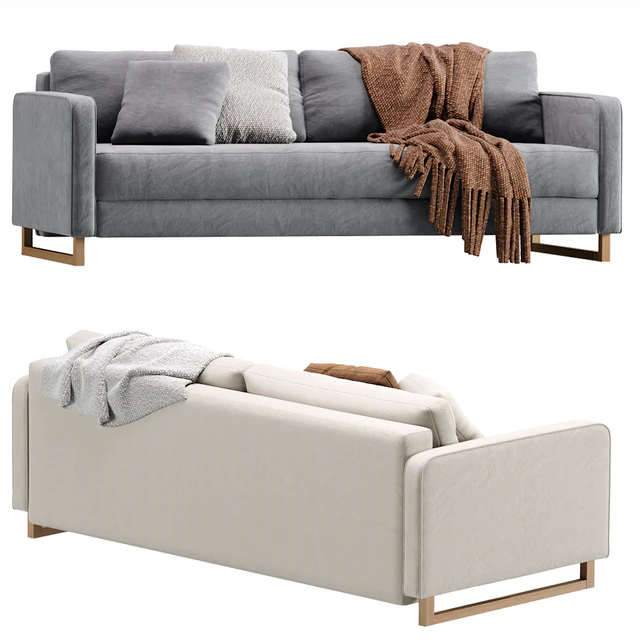 Sofa Dunst Velvet Light by Divan.ru / Диван Данста — Скачать