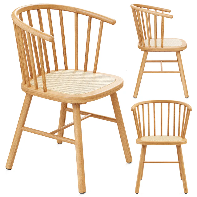 Zara Home - The ash wood chair with rattan seat — Descargar