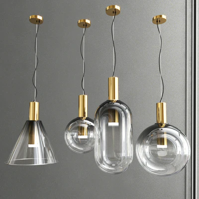 Collection glass bole pendants — Вид 3