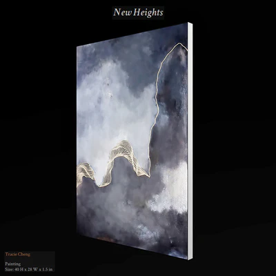 New Heights Painting by Tracie Cheng — Ver 3