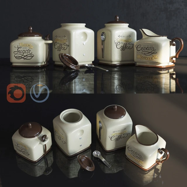 New Coffee Themed Canister — Descargar
