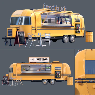 Food Truck, Airstream — Вид 1