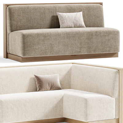 Restaurant Sofa Set 08, Restaurant Sofas — View 6