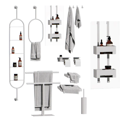 Bathroom decor set — Ver 1