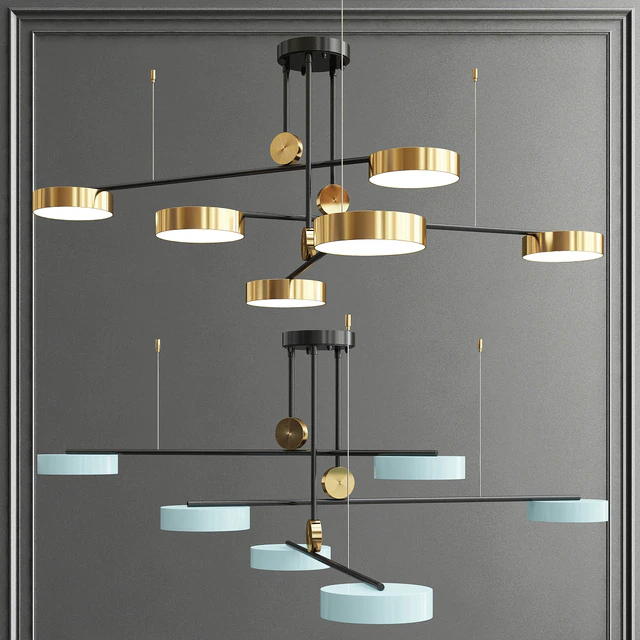 Led ceiling chandelier — Descargar