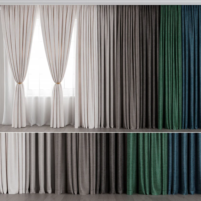 Curtain for Interior 031 — Скачать