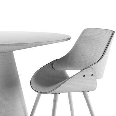 Kiss Chair and Gary Table — Ver 4