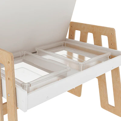 Growing furniture set: children's table and chair Rastishka Limoni Kids — Ver 4