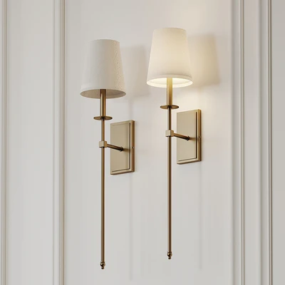 Tyrone 1-Light Wallchiere Wall Sconce — Вид 1