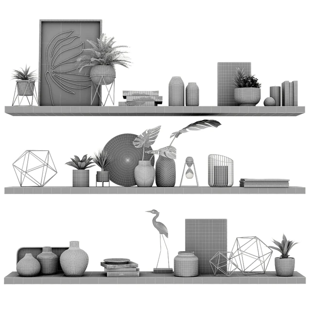 Decor Set Shelves — Скачать