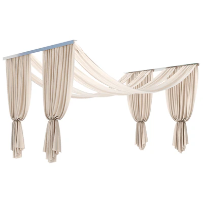 Ceiling Drape Curtain Panels vol 05 — Ver 4