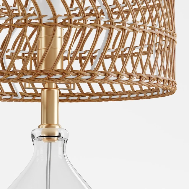 Teardrop Glass Table Lamp — Скачать
