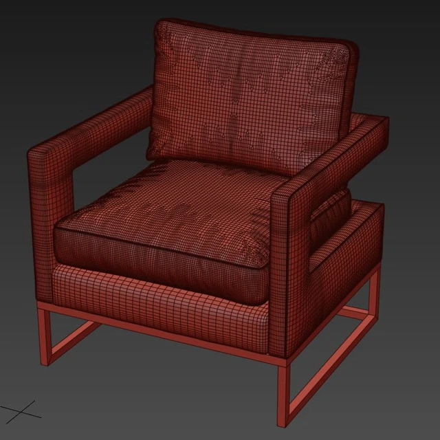 Aloisio Upholstery Armchair — Descargar
