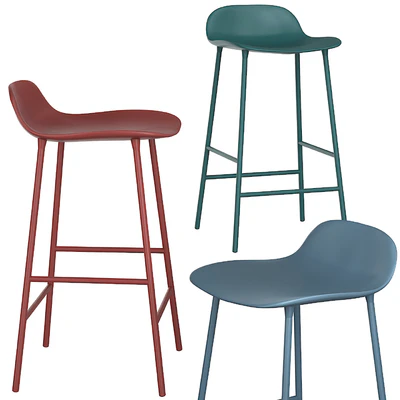 Form Barstool 65 cm Steel — Вид 1