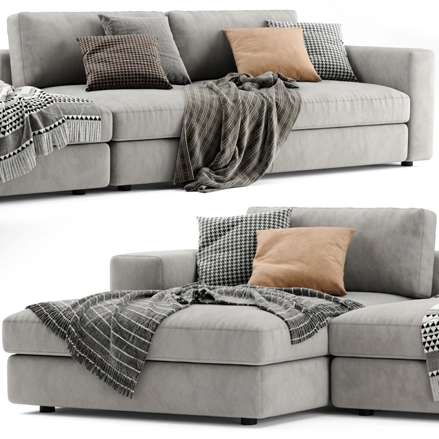 Ditre Urban Chaise Longue Sofa 2 — Скачать