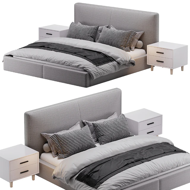 Italian minimalist bed — Descargar