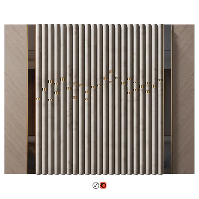 Headboard Wall Panel Decor 08 — Вид 1