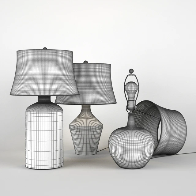 Clift Glass Table Lamp — Descargar