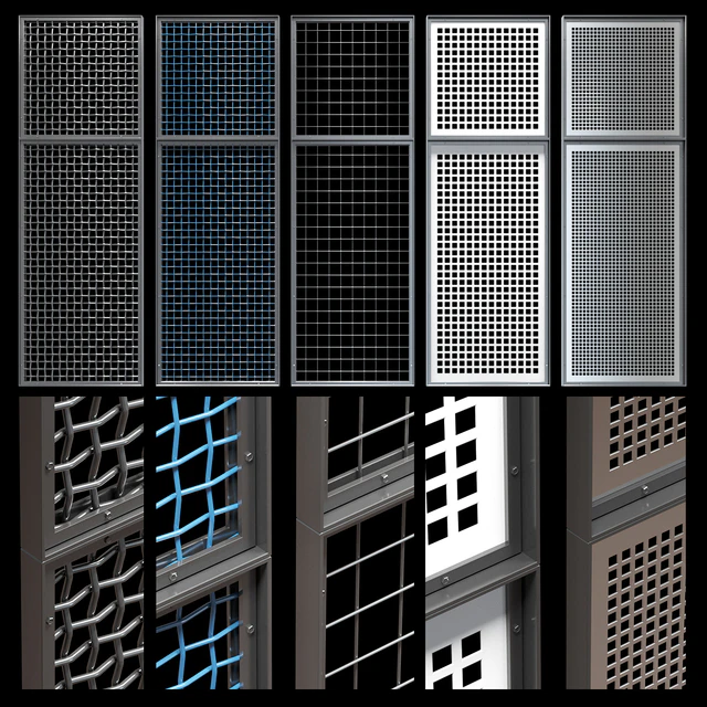 Decorative metal lattices - Quad — Скачать