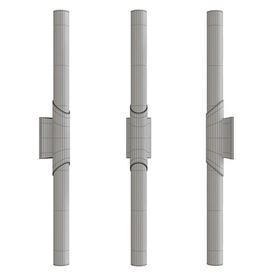 Pylon led double wall sconce — Вид 2