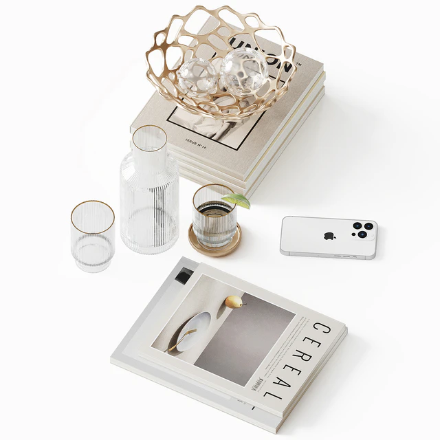 Decorative set for a coffee table — Descargar