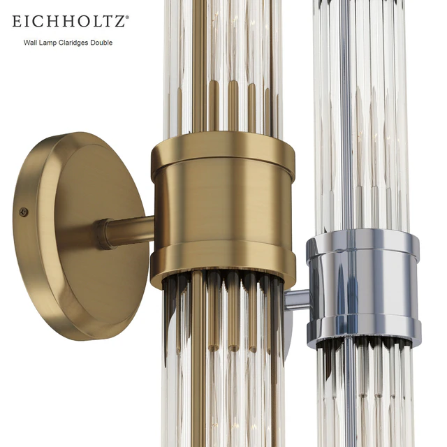 EICHHOLTZ Wall Lamp Claridges Double 111018 111016 — Скачать