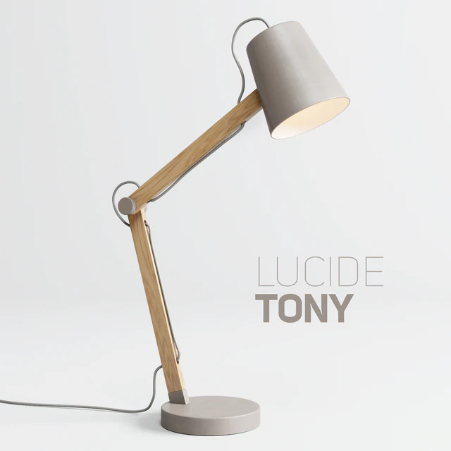 Настольная лампа LUCIDE TONY — Скачать
