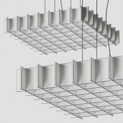 Pablo Grid Pendant Lamp — Ver 2