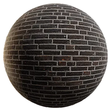 black brick wall 001 — Descargar