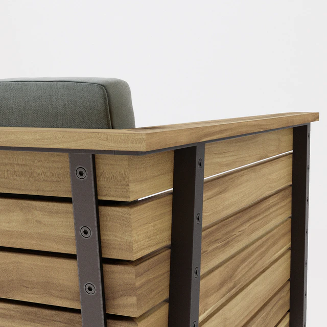 Skargaarden Haringe armchair + table — Скачать