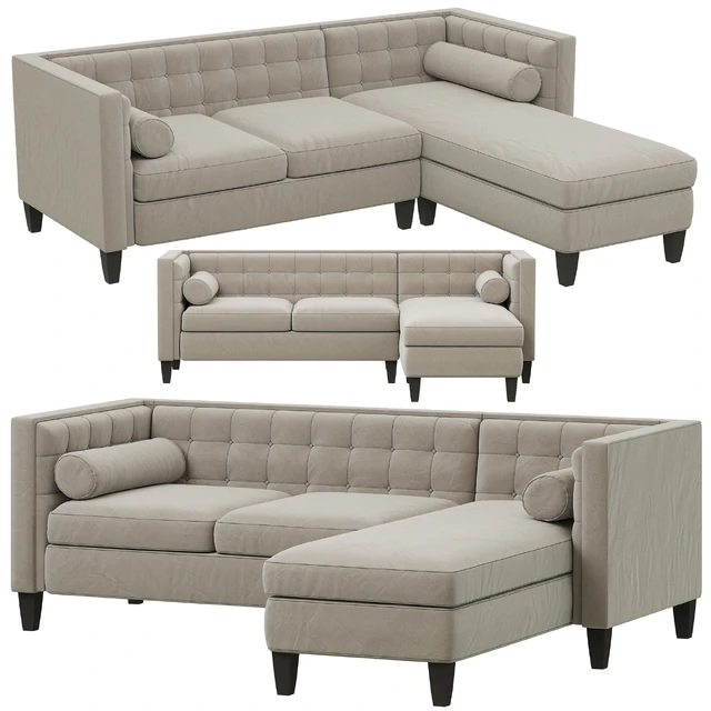 Dantone Home Sofa Poole corner right — Descargar