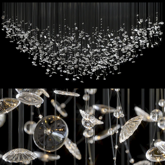 Chandelier Light Vargov - Fiber — Descargar