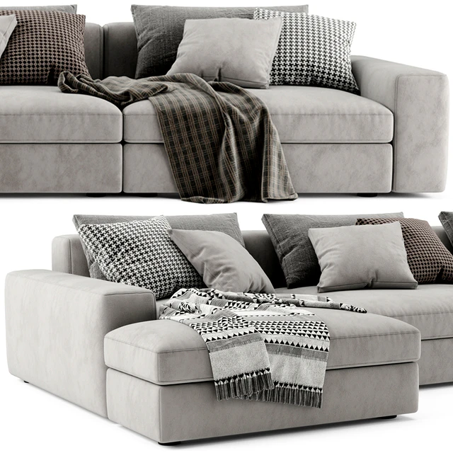 Poliform Dune Chaise Longue Sofa 2 — Скачать