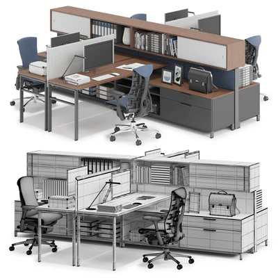 Herman Miller Canvas Wall (v1) — Вид 2