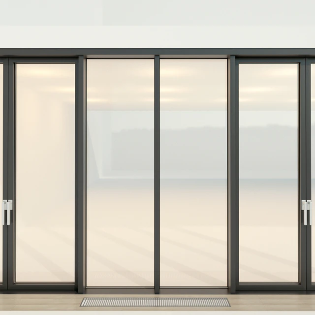Panoramic glazing. Stained glass window 21 — Descargar