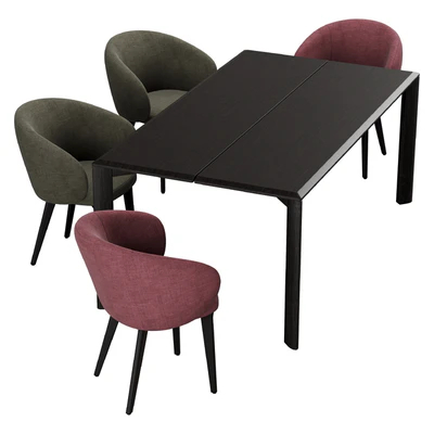 Expormim Kotai dining set — View 3