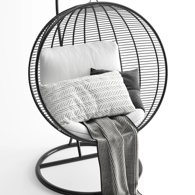 Hanging chair black — Descargar