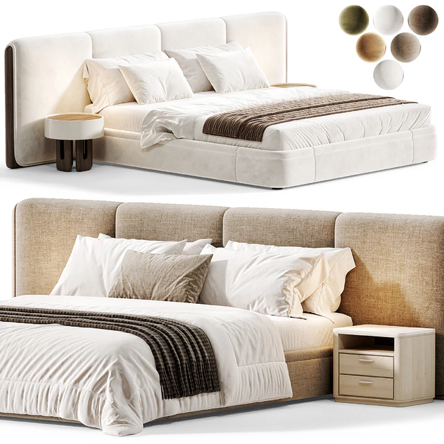 GIPPO Bed By Luzaro — Скачать