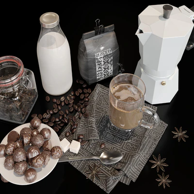 Coffee with milk — Ver 4