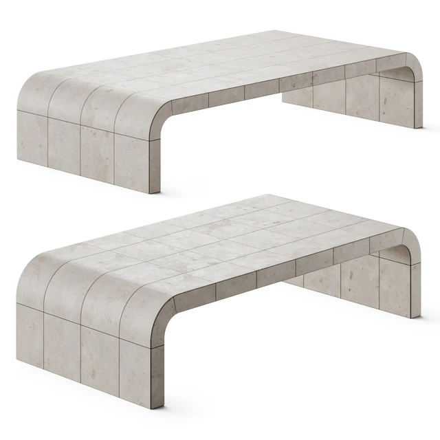 Restoration Hardware Lucien Parchment Coffee Tables — Descargar
