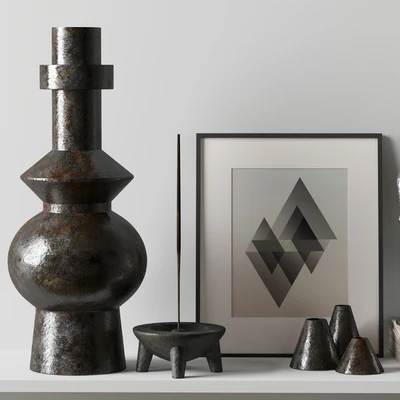 Decorative set with Ceramic 012 — Ver 4