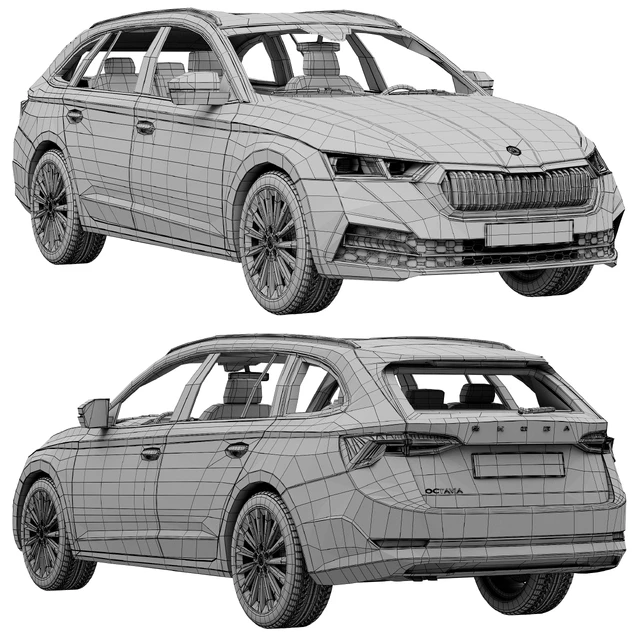 Skoda Octavia Combi 2020 — Descargar