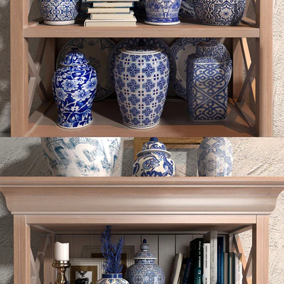 The blues Vase collections set 01 — Ver 3
