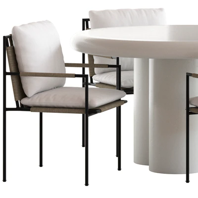Coco Republic Malmo Chair and Anchorage Table — Вид 4